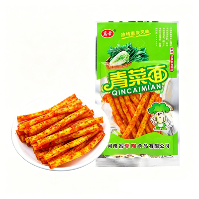 万幸青菜面辣条辣棒面筋网红