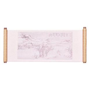 【浙江省博物馆】杭州西湖十景卷轴冰箱贴复古家居装饰旅游纪念品