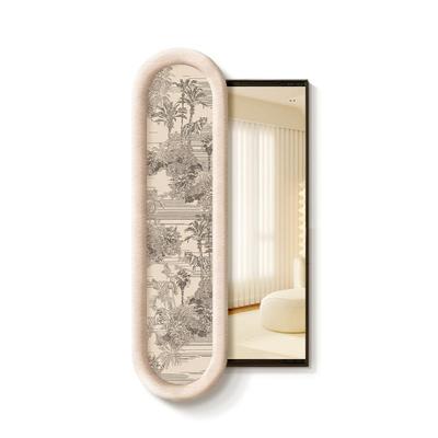 法式客厅暗藏式装饰画