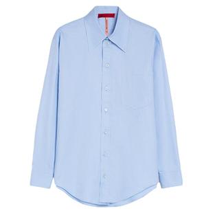 MAX&Co.De-Coated棉质牛津衬衫3114013203001