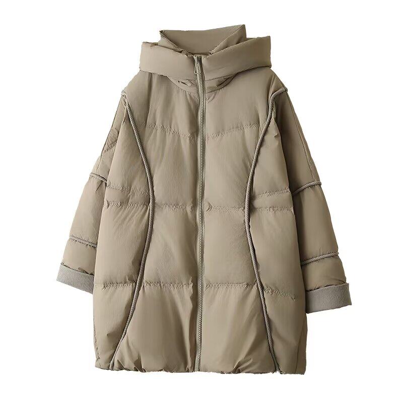加厚冬季新款中长款加厚羽绒服