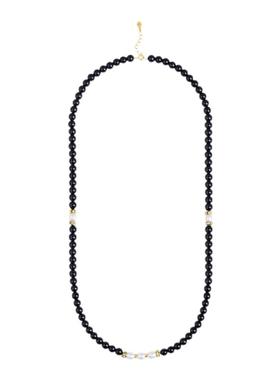 轻奢项链天然淡水珍珠毛衣链女