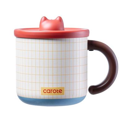 卡罗特保温马克杯带盖316不锈钢