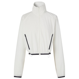 【solotex塔夫绸】VVNK JANE PLUS夏季新款半高领夹克外套女