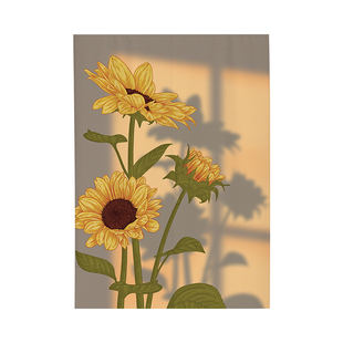 入户门帘隔断帘卧室半帘室内家用布帘少女玄关房间免打孔简易帘子