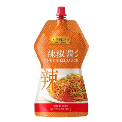李锦记 辣椒酱直立装160克酸辛带辣开胃上头拌炒炖肉烹饪料理辣酱