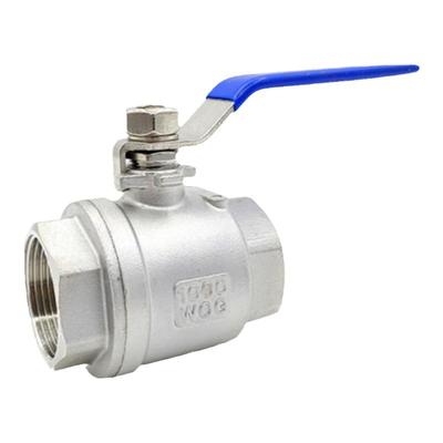 Q11F内螺纹丝口不锈钢二片式球阀