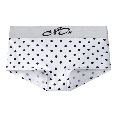 CIRCLECUSTOM胶囊系列C13波点印花女士全棉平角裤两色法式内裤