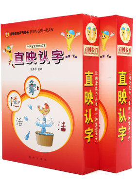 正版直映认字教材早教全套