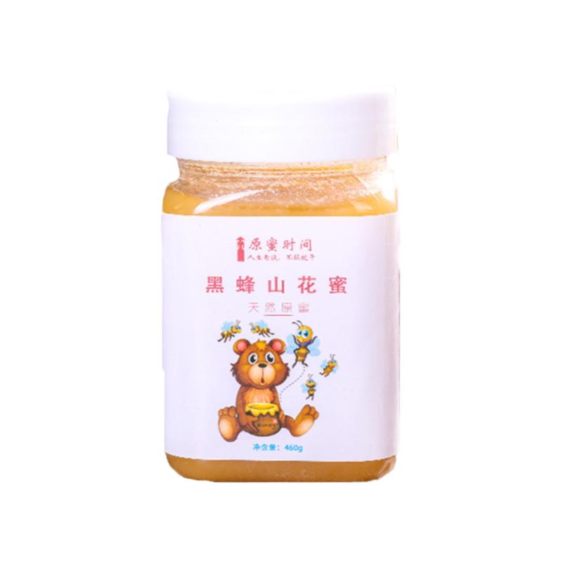 老金沟山花蜜纯正野生蜂蜜天然农家自产百花蜜野生山花蜜孕妇蜜