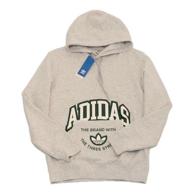 三叶草男装连帽全棉运动休闲卫衣