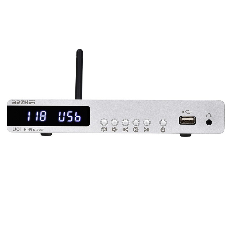 BRZHIFI U01无损音乐U盘APE播放器 ES9038解码器 数字转盘蓝牙5.0