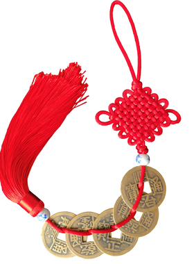 五帝钱大号挂件加大加厚送父母