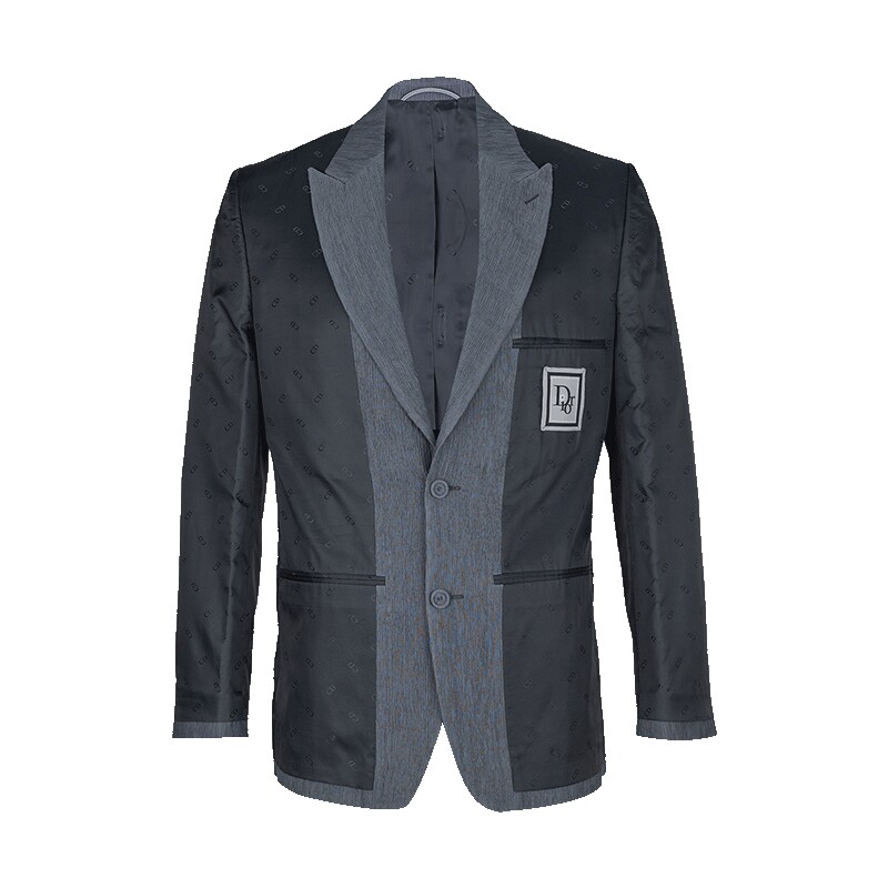 Dior字母logo休闲西服外套男士
