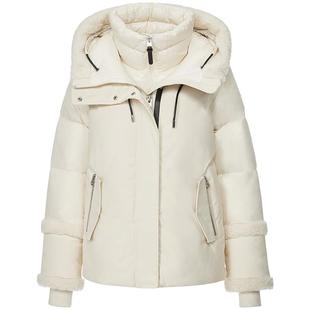 MACKAGE女士 CYRAH 拼接加厚保暖防寒经典时尚修身羽绒服外套上衣