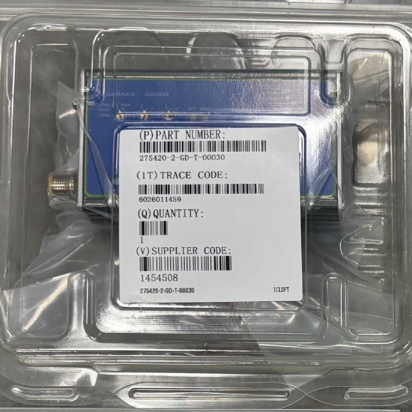 MKS真空计 275420-2-GD-T-00030&mdash;议价