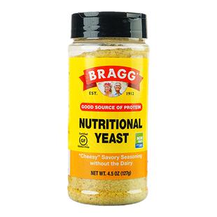 美国进口鲍勃红磨坊营养酵母粉Bragg素食芝士味维生素B族酵母粉