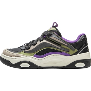 李宁征程3丨板鞋运动鞋秋冬新款面包鞋老爹鞋男款百搭增高休闲鞋