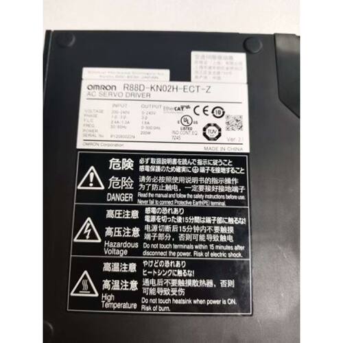 伺服驱动器R88D-KN02H-ECT-Z 200W