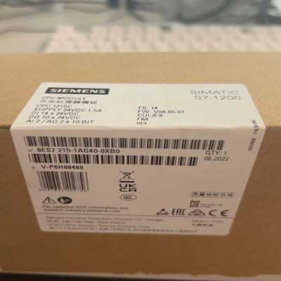 议价6ES7215-1AG40-0XB0 1BG40 1HG40西门子S7-1200 1215C CPU模