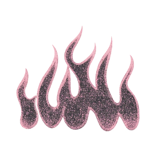 RETLPER镂空车贴 原创 升腾火焰 新中式传统风格 汽摩防水贴纸