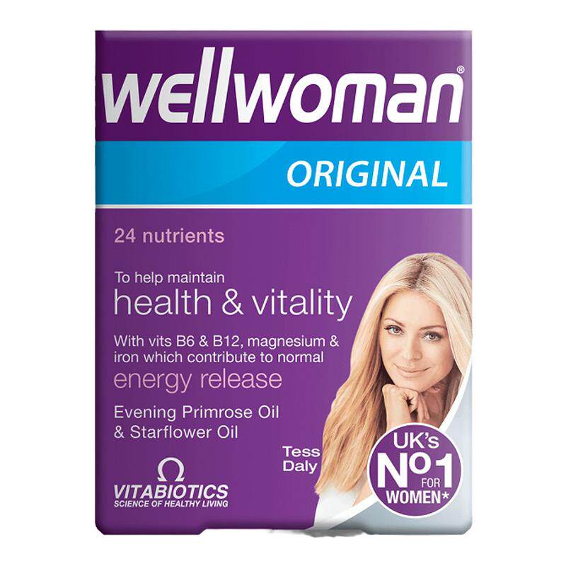 wellwoman女性复合维生素B族综合补充女士多种矿物质片维生素