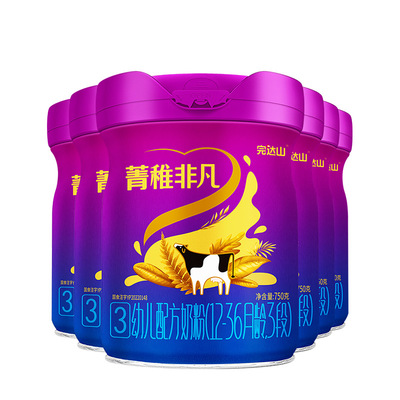 买6送6礼完达山菁稚非凡奶粉3段