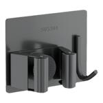 拖把挂钩扫把夹卫生间壁挂固定卡扣强力粘胶不锈钢免打孔扫把挂架