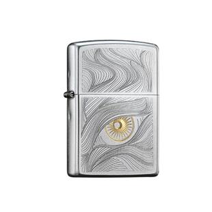 zippo煤油防风打火机秋水含睛官方正品生日纪念日礼物送男友高级