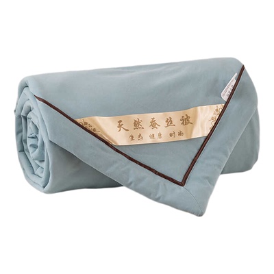 丝棉被全棉夏凉被可机洗纯棉空调被儿童薄被子单双人学生宿舍夏季