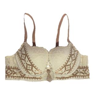 爱恋伊文胸女士聚拢防下垂内衣性感禁欲系蕾丝时尚胸罩套装软钢圈