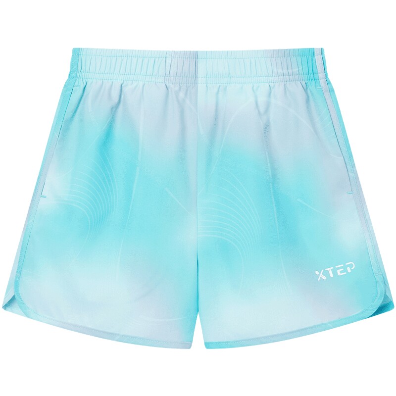 氢风|特步童装儿童短裤夏季新款女童宽松运动裤大童速干五分裤子