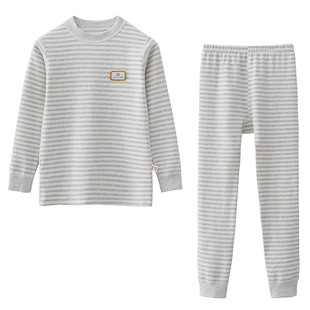 男大童秋衣秋裤儿童内衣套装纯棉a类半高领无骨男童线衣线裤全棉8