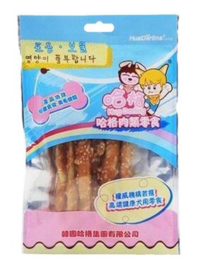 哈格磨牙肉干狗特价零食鳕鱼鸡肉