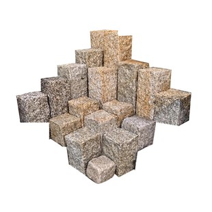 自然面花园围边石庭院花坛挡土石马蹄石步道石地砖花岗岩走边滚石