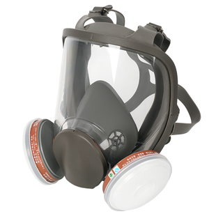 防毒面具全面罩防尘烟打药打磨放毒氧气防护罩活性炭颗粒过滤式