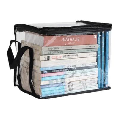 旧书收纳箱大容量书本整理神器学生宿舍书架书籍袋透明防潮防尘袋