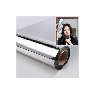 镜子膜不透光可裁剪高清镜面膜软镜子不会碎穿衣镜自粘镜面贴纸