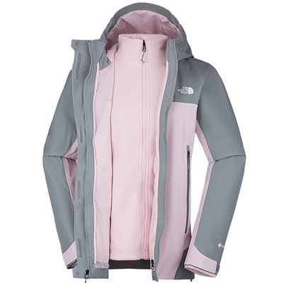 北面女抓绒内胆GTX防水三合一