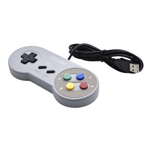 任天堂SNES SFC电脑有线手柄USB  PC游戏专用手柄