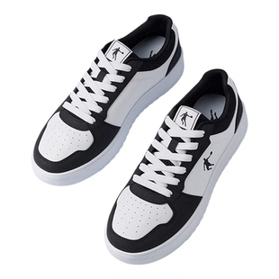 乔丹黑白百搭青少年春季男板鞋2026新款学生运动鞋休闲空军小白鞋