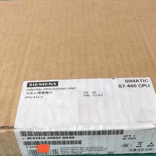 溢价-6ES7412-2XK07-0AB0 未封，