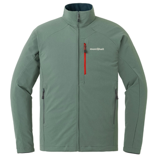 日代折扣montbell CLIMAPRO 200户外防风软壳衣男款1106710