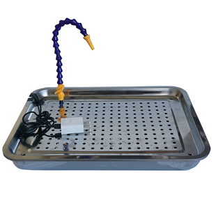 玉雕水循环金刚砂磨头滴水冷却装置雕刻打磨翡翠玛瑙工作台水盘泵