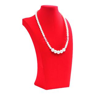 冰澜人像脖子项链展示架模特颈模挂首饰饰品珠宝展示道具项链架子