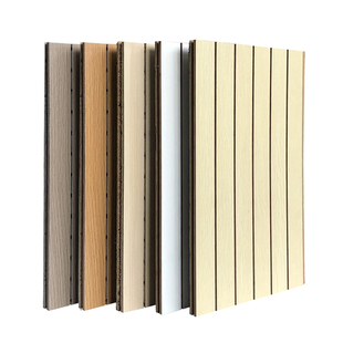 陶铝吸音板木质吸音板实木穿孔吸音板墙面装饰KTV防火阻燃隔音板