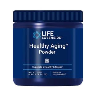 美国LifeExtension乳清酸锂亚精胺粉牛磺酸Healthy Aging Powder