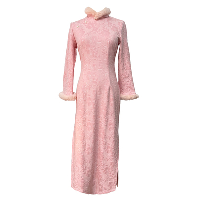 新中式旗袍日常可穿修身显瘦