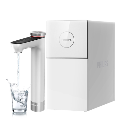 飞利浦净水器1400G家用厨下过滤直饮水机加热反渗透净饮机7003