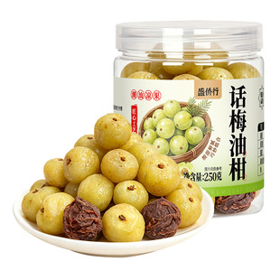 话梅油柑果潮汕特产油甘九制话梅皇酸甜回甘解腻消食泡水腌制蜜饯